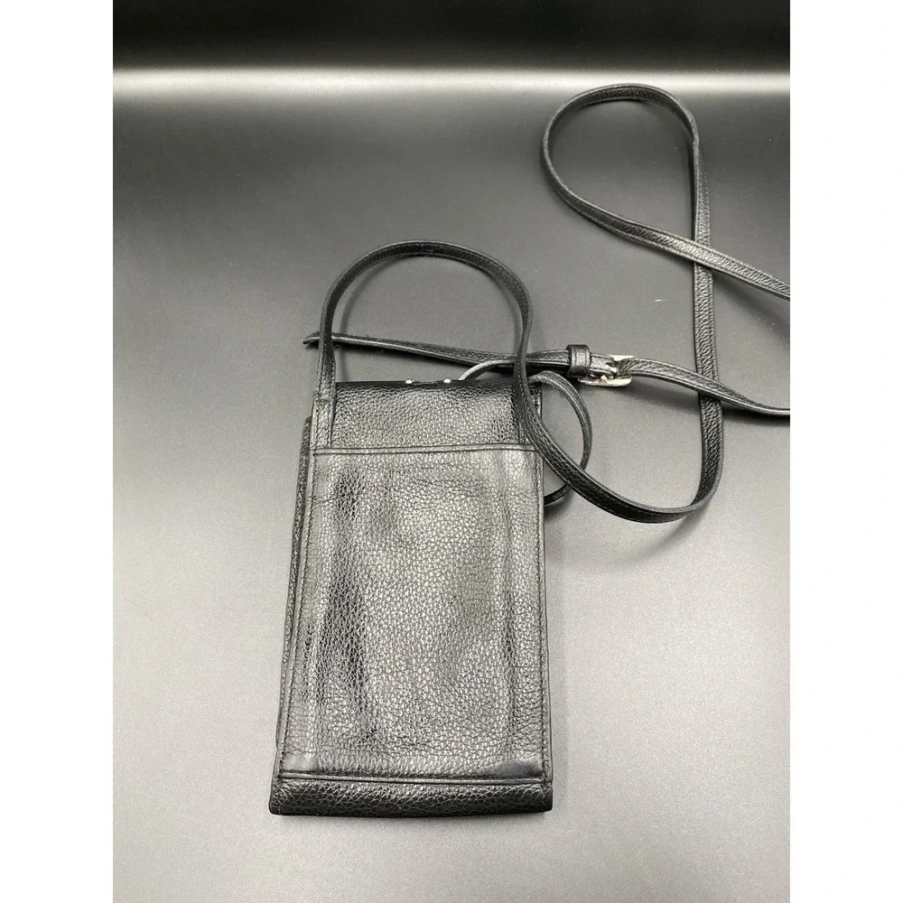 Brighton Pretty Tough‎ Phone Organizer Black Leather.